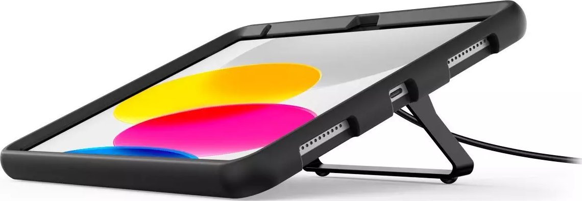 Etui na tablet Compulocks Compulocks iPad 10.2" Secured Kickstand - Stossstange fur Tablet - Stander - Metall, Gummi - Schwarz - fur Apple 10.9-inch i