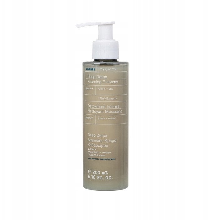 KORRES_Olympus Tea Detox oczyszczająca pianka do twarzy 200ml