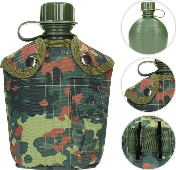 MFH MFH Manierka z Pokrowcem US 1QT ALICE Flecktarn