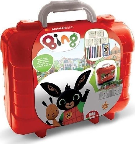 Dante Zestaw artystyczny z pieczątkami Bing travel set 42987 Multiprint