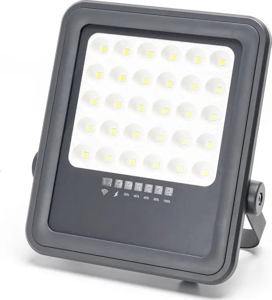 Naświetlacz Aigostar Halogen SP05 Naświetlacz solarny LED czarny 100W SP05 Naświetlacz solarny LED czarny 100W