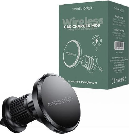 Mobile Origin Wireless Car Charger MO3, MagSafe Compatible