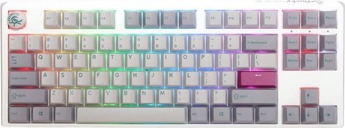 Klawiatura Ducky Ducky One 3 Mist Grey TKL Gaming Keyboard, RGB LED - MX-Blue (US)