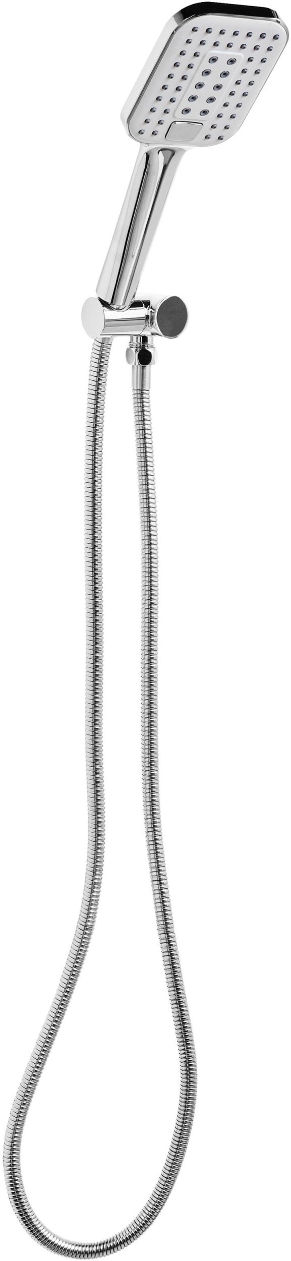 Słuchawka prysznicowa z wężem TINGO Srebrny