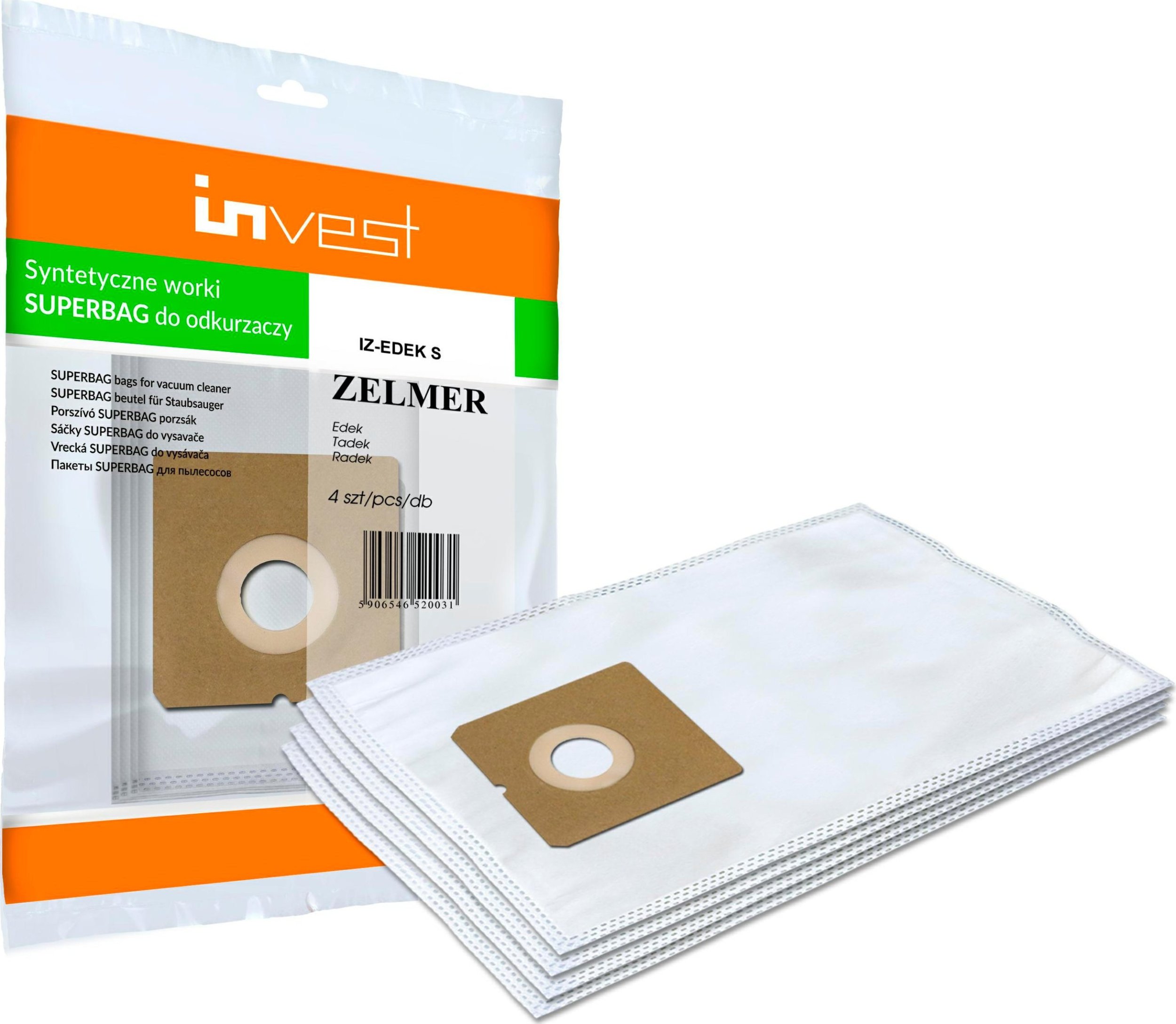 SAFBAG ZELMER Edek/Tadek/Radek