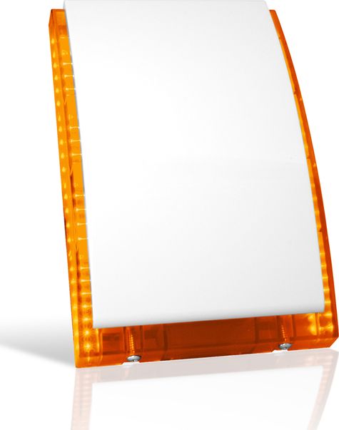 Satel Sygnalizator zewnętrzny akustyczno-optyczny pomarańczowy akumulator 6V/1,3 Ah PIEZO SP-4006 O