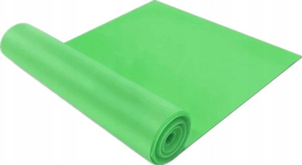 Spartan Sport Taśma Gimnastyczna Guma Oporowa ZIELONA FITNESS