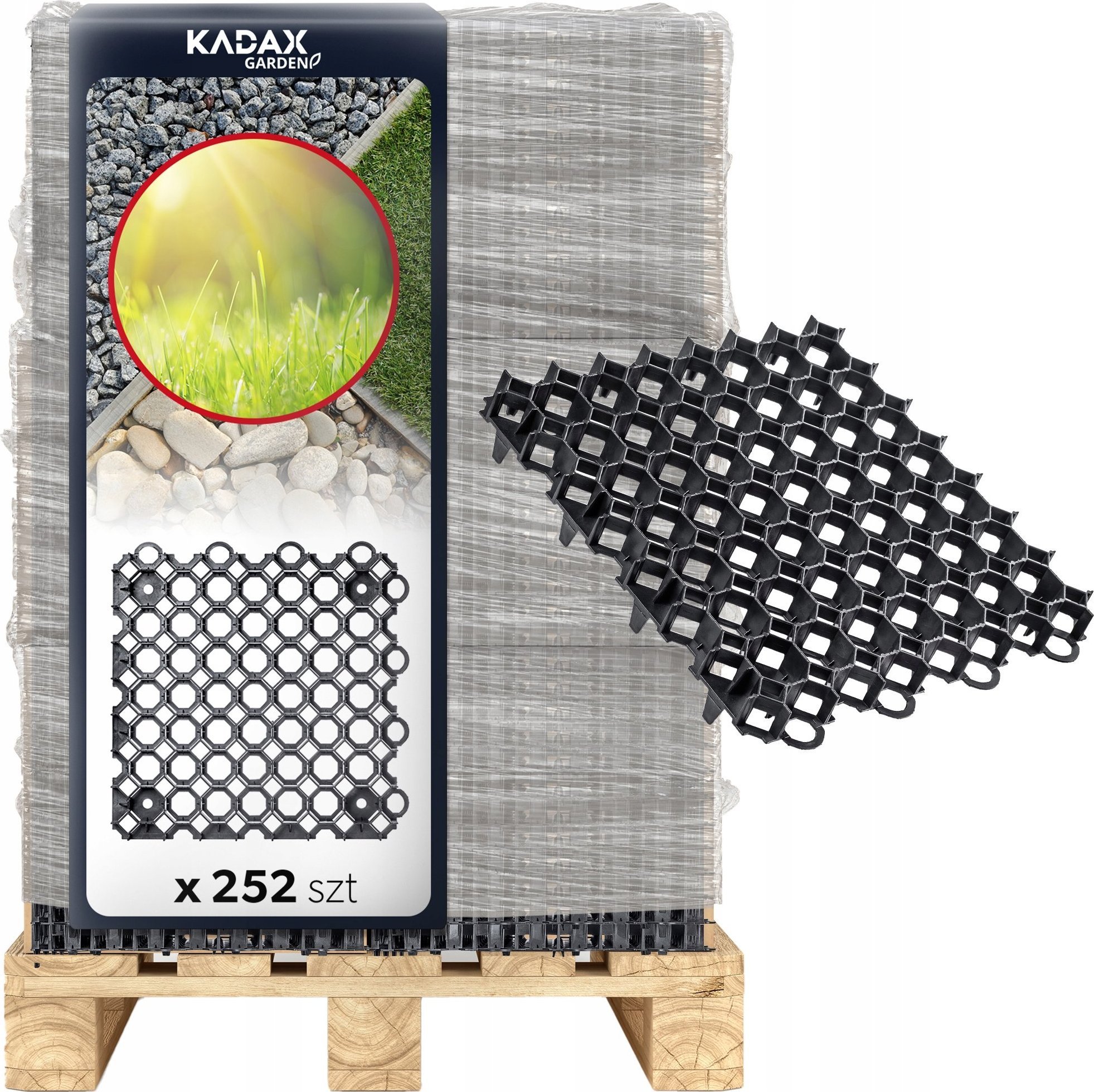 Kadax Kratka Trawnikowa Parkingowa 50cm 252szt. Paleta