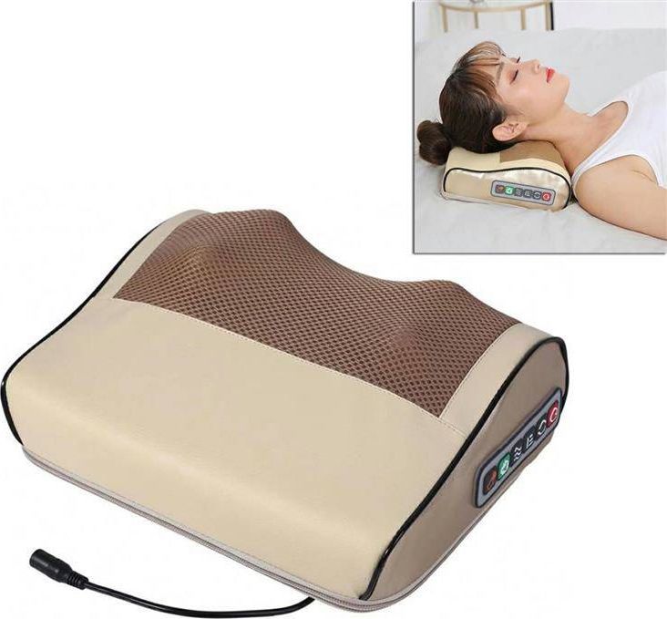 Masażer Vibac AG127H MASAŻER KARK SHIATSU PODUSZKA MASUJĄCA BRĄZ