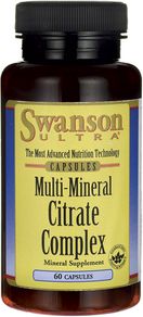 Swanson Multi Mineral Citrate Complex 60 kaps.