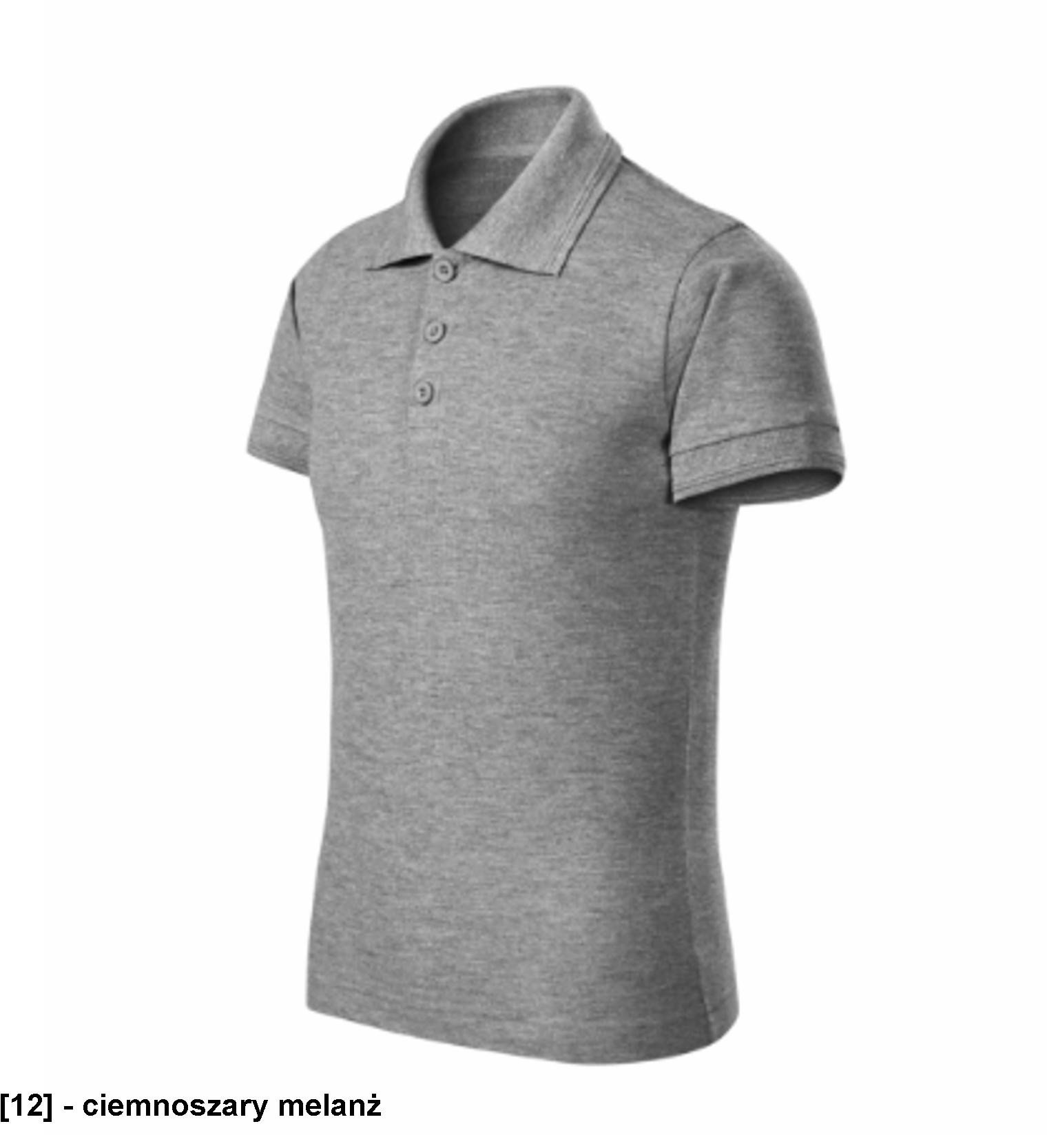 Pique Polo Free - ADLER - Pique Polo Free - Koszulka polo dziecięca, 200 g/m2, 65 % bawełna, 35 % - green apple - 110 cm/4 lata-158 cm/12 lat 158 cm/1