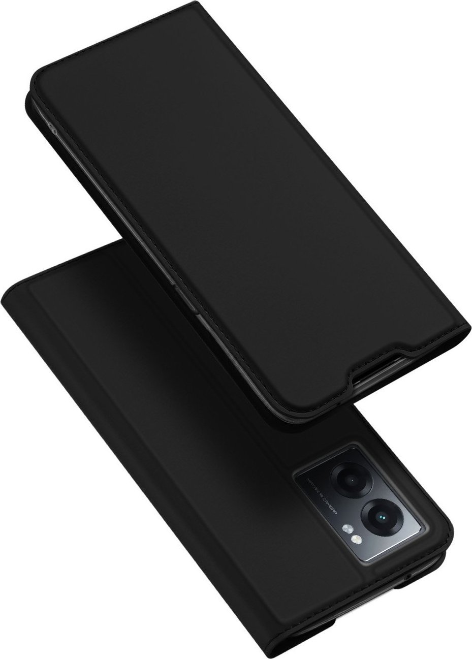 Dux Ducis Skin Pro kabura etui pokrowiec z klapką Realme Narzo 50A czarny