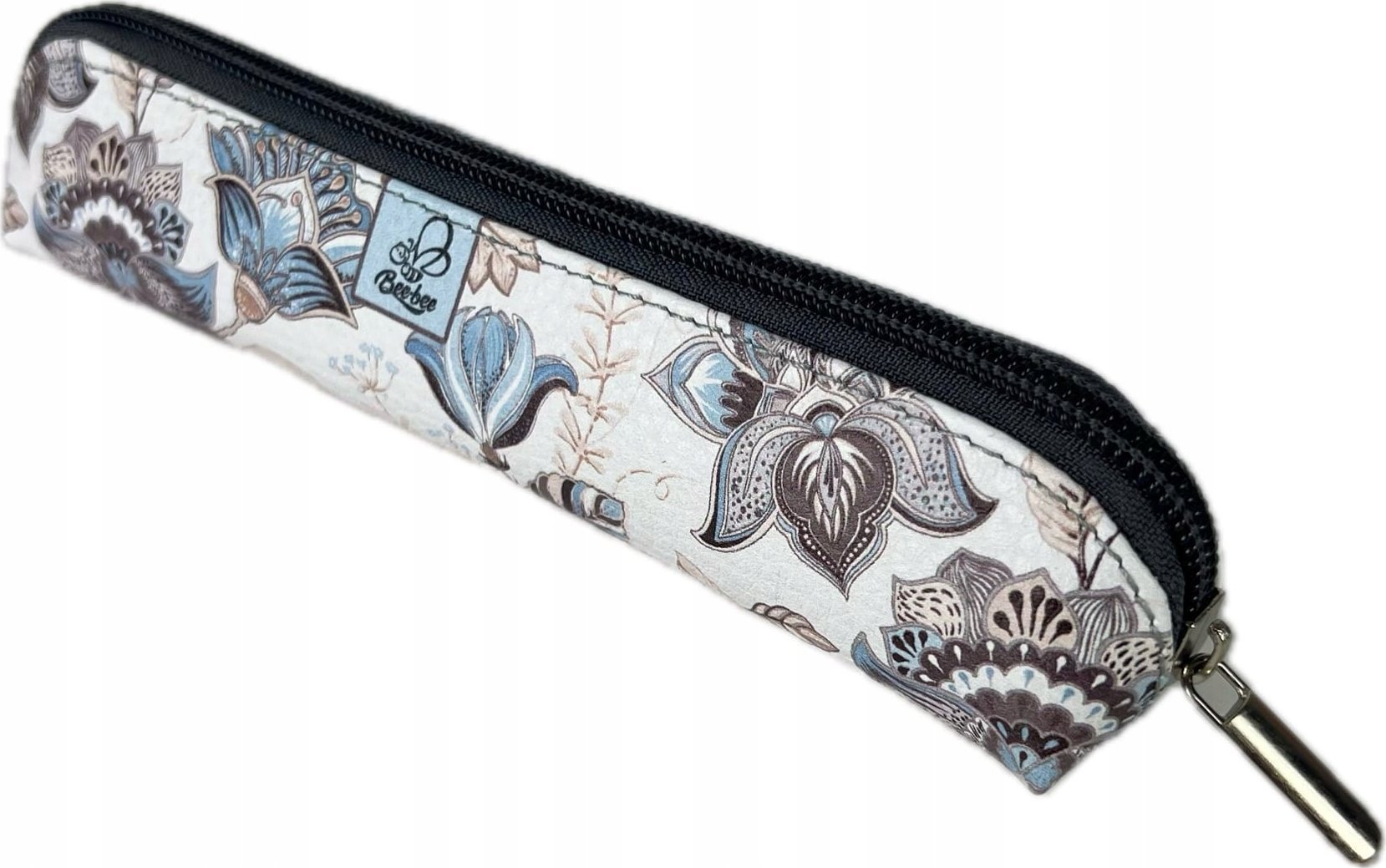 Piórnik Bee-bee Piórnik mini Paisley kwiaty kawowe