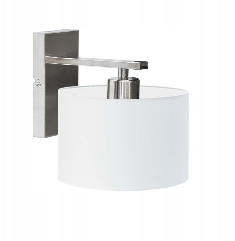 Nowoczesny kinkiet do sypialni SPLIT abażur walec MIX KOLORÓW