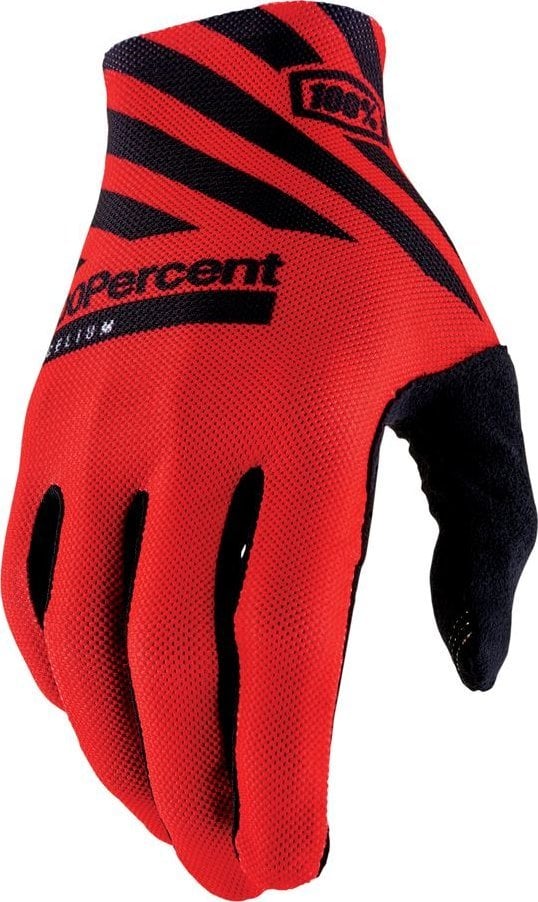100% Rękawiczki 100% CELIUM Gloves Racer Red - S (długość dłoni 181-187 mm) (NEW 2022)