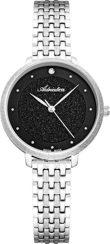 Zegarek Adriatica Zegarek damski Adriatica A3751.5144Q CYRKONIE srebrny