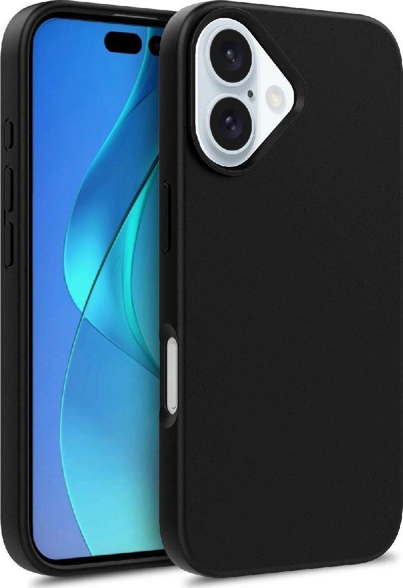 Hurtel Etui Multiple Color Wheat Bran Case MagSafe na iPhone 16 Pro Max - czarne