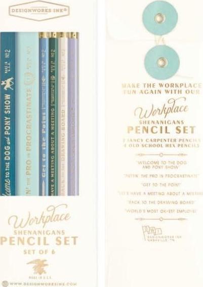 Designworks Ink Zestaw ołówków Workplace Shenanigans