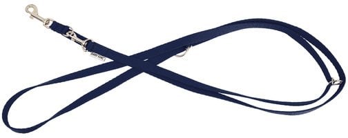 Barry King smycz regulowana dla psa, granat, M-L, 20mm/2m