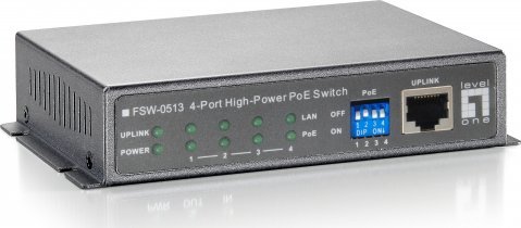 LevelOne 4-Port Fast Ethernet Switch (FSW-0513)