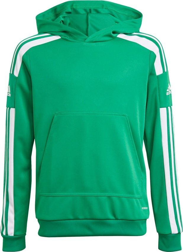 Adidas Bluza dla dzieci adidas Squadra 21 Hoody Youth zielona GP6432 116cm