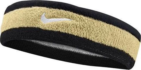 Nike Opaska na głowę Nike Swoosh czarno-złota N0001544055OS