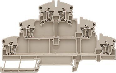 Weidmuller Złączka szynowa przelotowa ZDLD 2.5-2N