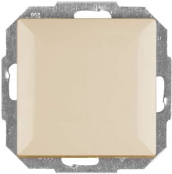 Abex Łącznik 1-biegunow p/t 10A, 250V, beż OPAL/PERŁA (WP-1P MOD.BEŻ)