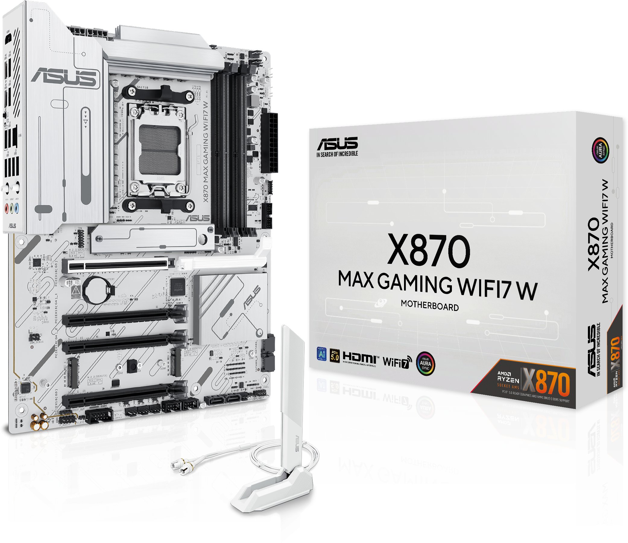 Płyta główna Asus X870 MAX GAMING WIFI7 W