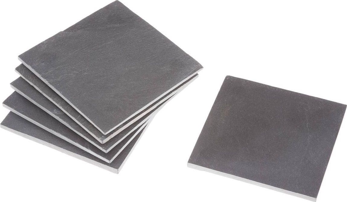 Atmosphera Komplet 6 podstawek łupkowych pod kubek