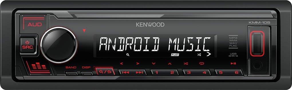 Radio samochodowe Kenwood Radioodtwarzacz KMM-105RY-Kenwood KMM-105 RY