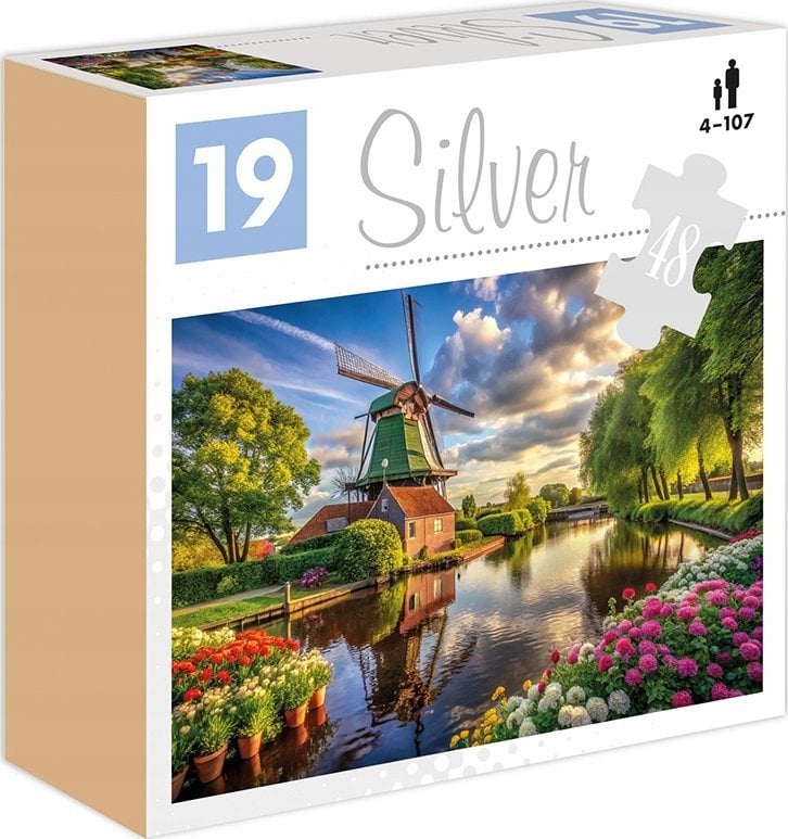 Alexander Silver Puzzle Wiatrak 48 elementów