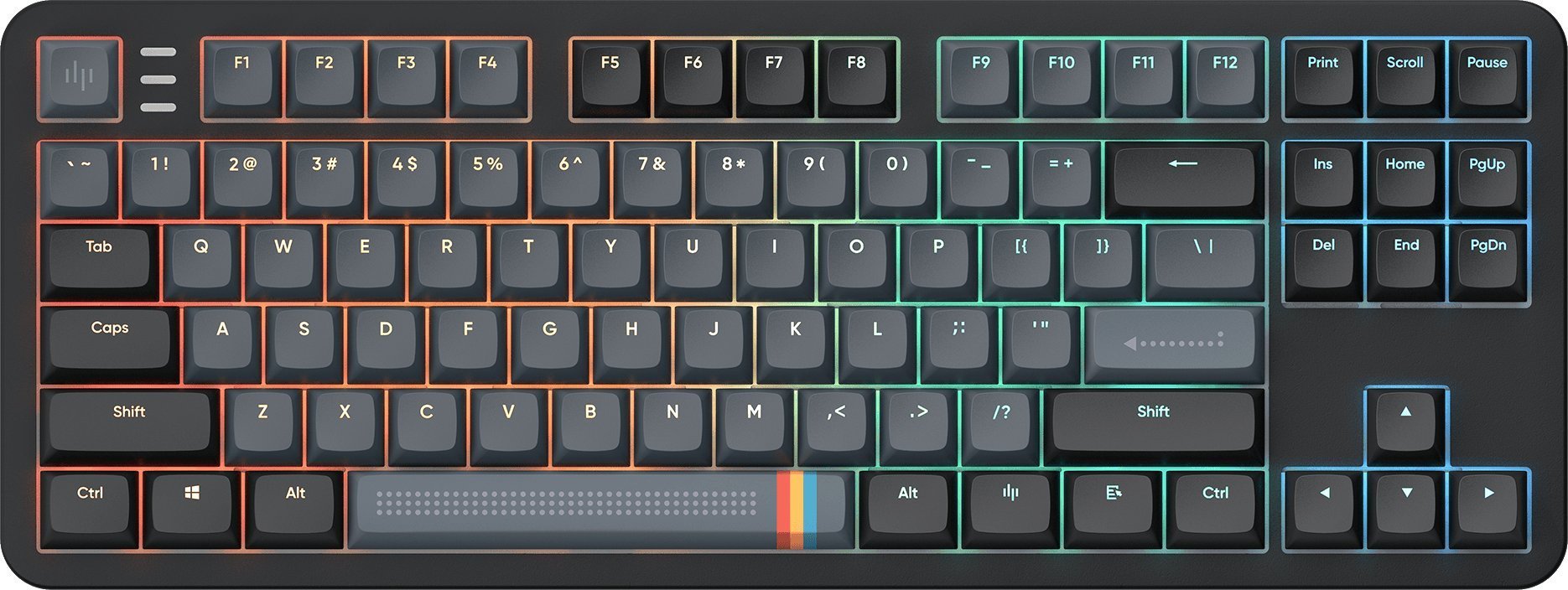 Klawiatura Dark Project ALU87A Midnight G3MS Zircon (DPKB_MIDNIGHT_87_ANSI)