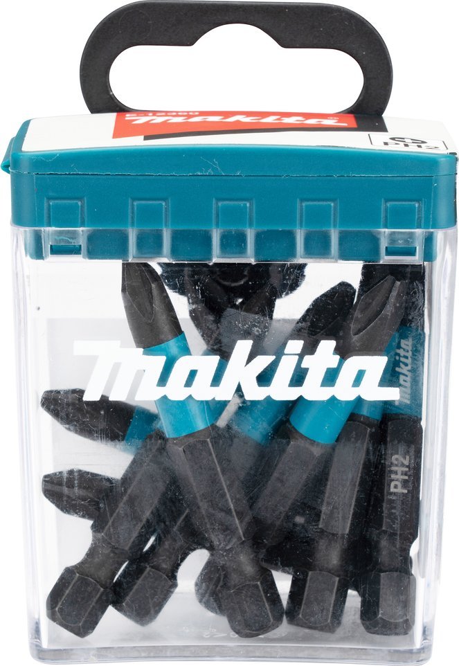 Makita MAKITA KOŃCÓWKA WKRĘTAKOWA PH2-50mm /10szt. IMPACT BLACK