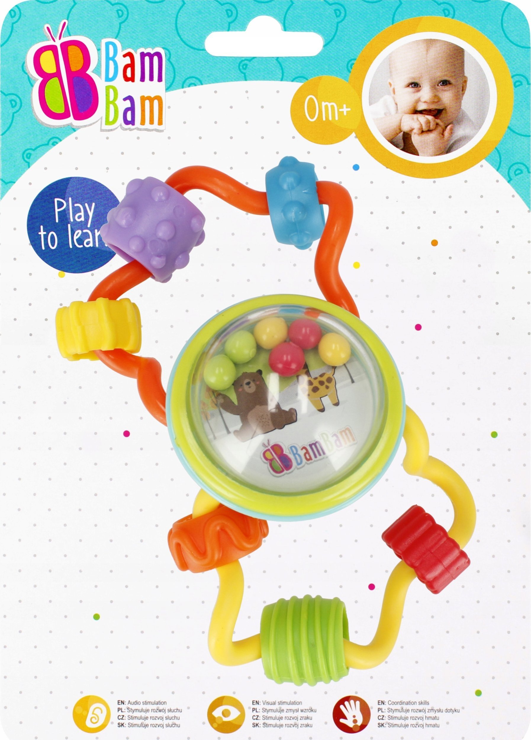 BamBam BAM BAM GRZECHOTKA SUWAK 15X20X6 B/C 24/96