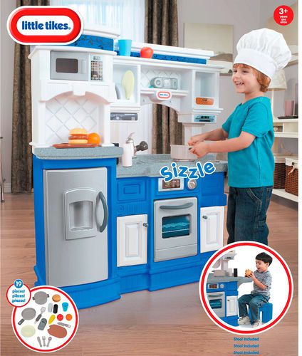 Little Tikes Kuchnia smakosza niebieska