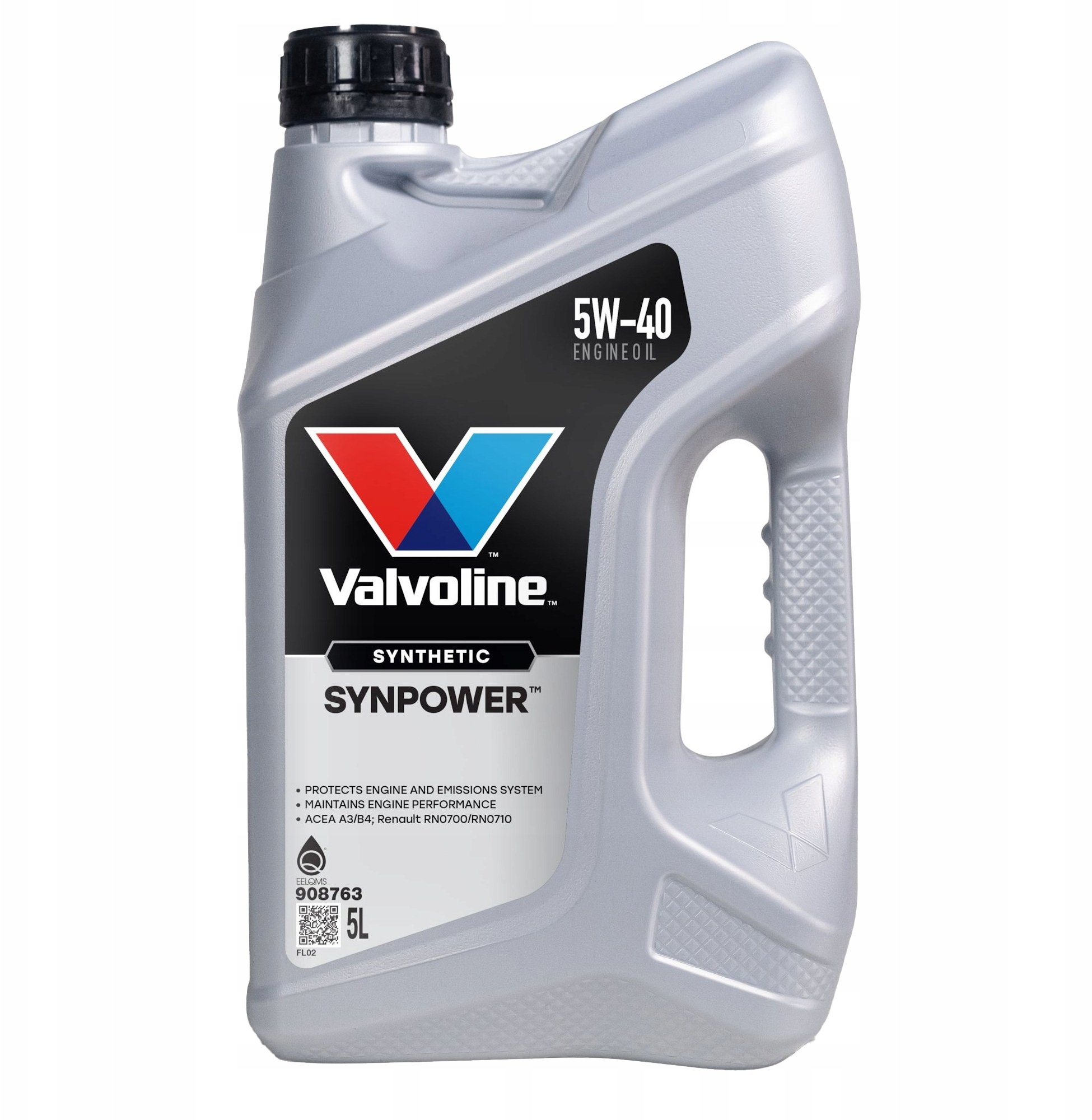 Valvoline Alyva SYNPOWER 5W/40 syntetyczna do silników 5 L