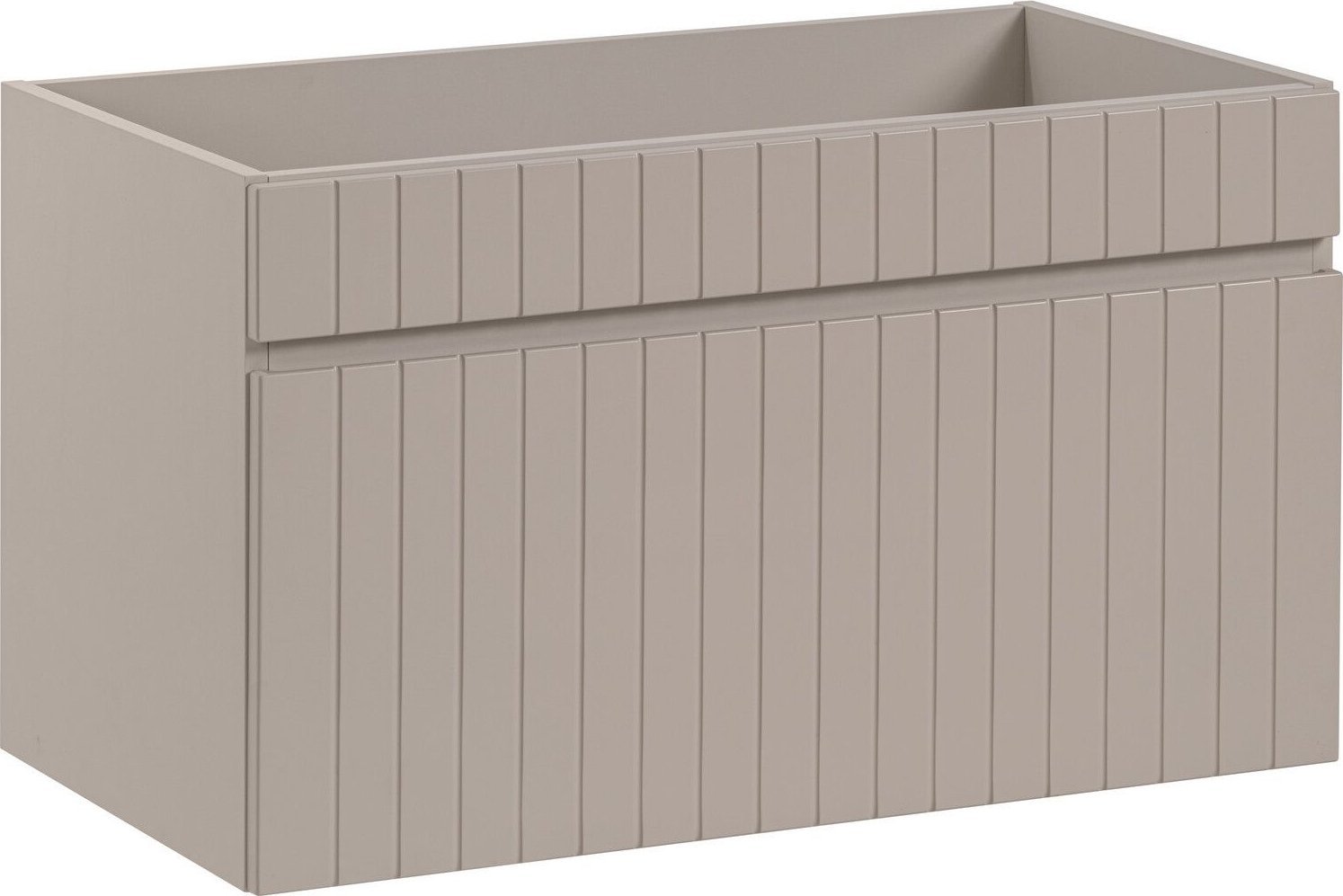 Comad Szafka pod umywalkę do łazienki, Iconic, 80x46x46 cm, beżowy, mat