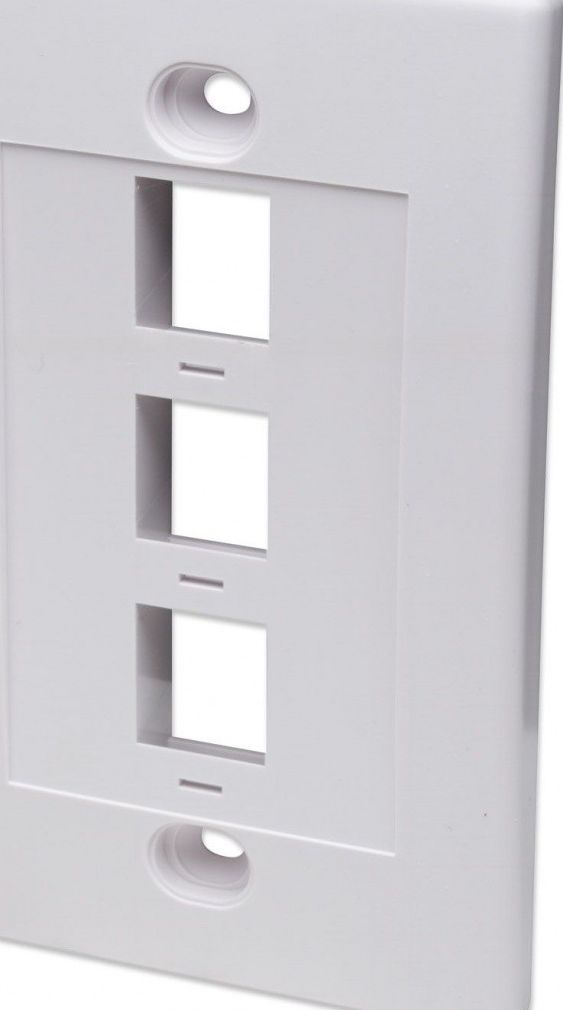 Intellinet Network Solutions 3-PORTOWY PANEL NA MODUŁY KEYSTONE DO PUSZKI 517874 (163309)