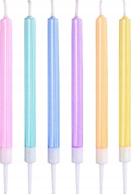 GoDan Świeczki makaronikowy mix metal A6 BH-SMMM 88189