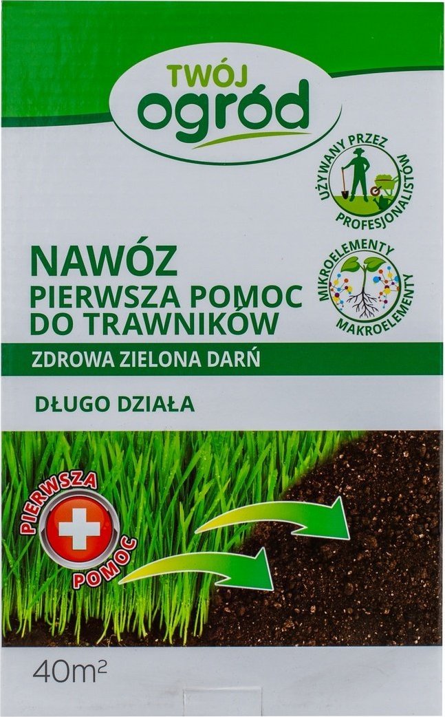 Twój Ogród Nawóz do trawy Długodziałający 1kg