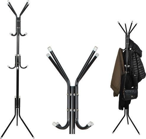 Ruhhy Wieszak stojący 170 cm - czarny