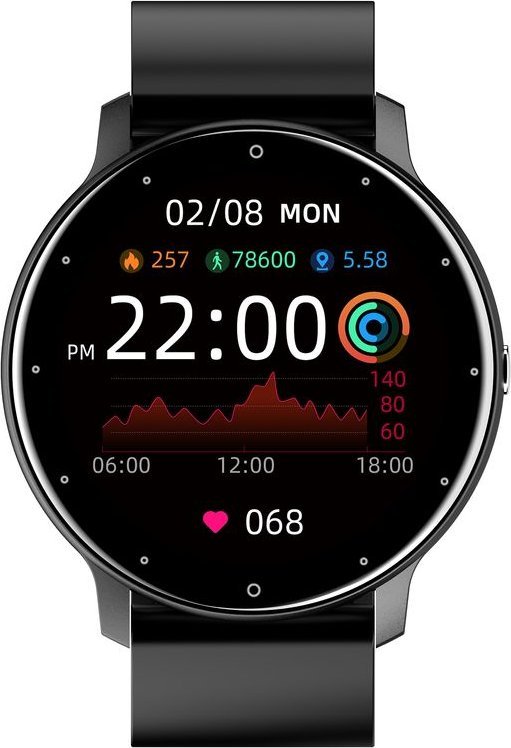 Smartwatch Gravity Asperia GT1-3 Czarny (GT1-3)