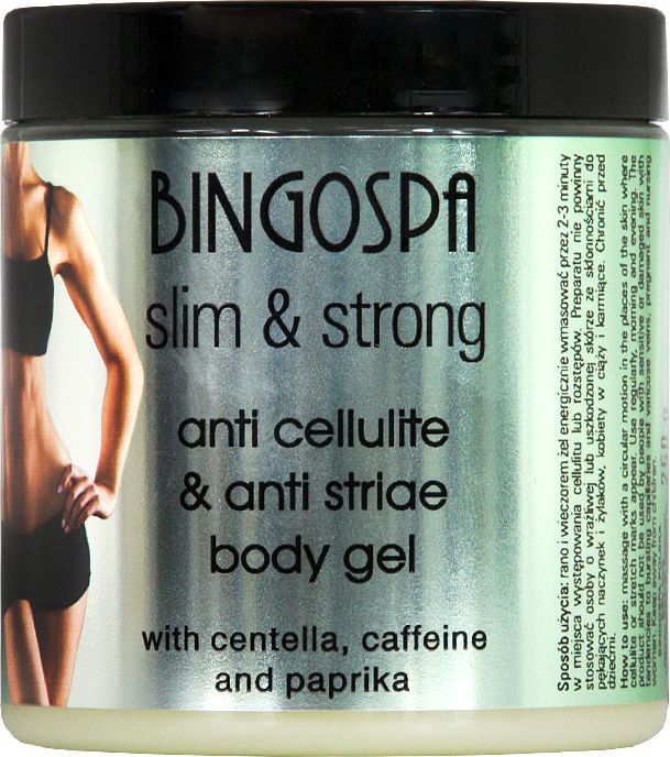 BingoSpa Żel do ciała z centellą, kofeiną i papryką BingoSpa slim strong