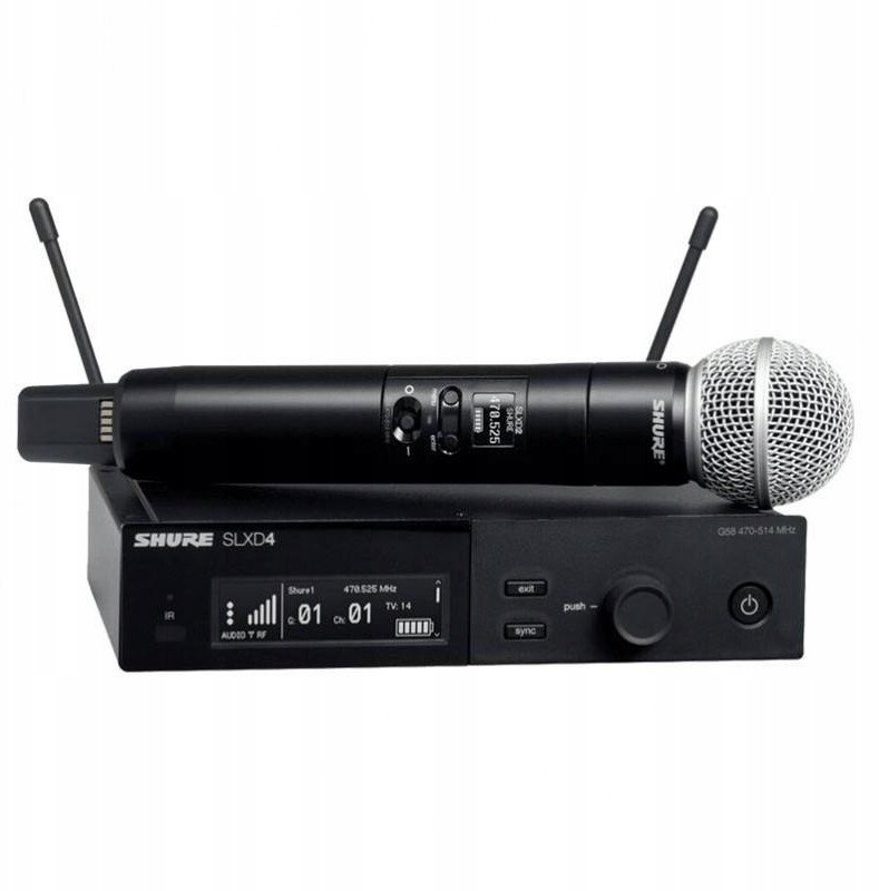 Shure SLXD24E/SM58-G59 - Cyfrowy system bezprzewodowy