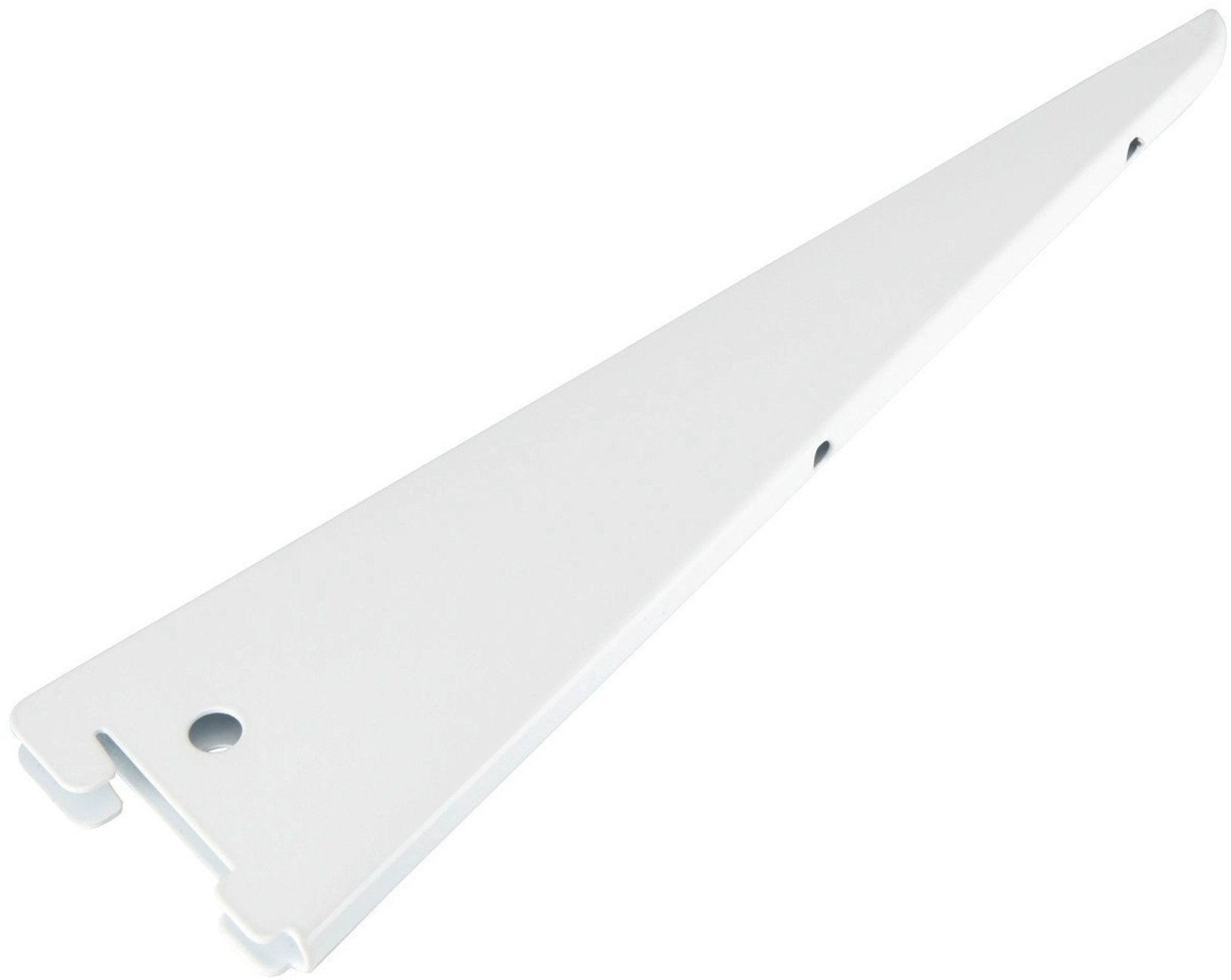 BRACKET DOUBLE SLOT 270 MM WHITE