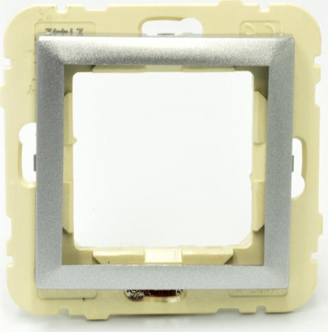 Efapel EFAPEL AQUARELLA PIERŚCIEŃ ADAPTUJĄCY DO MODUŁÓW 45x45 ALUMINIUM 90881 SAL