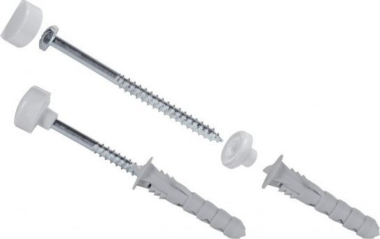 Goodwork Komplet do mocowania miski WC biały (15081)