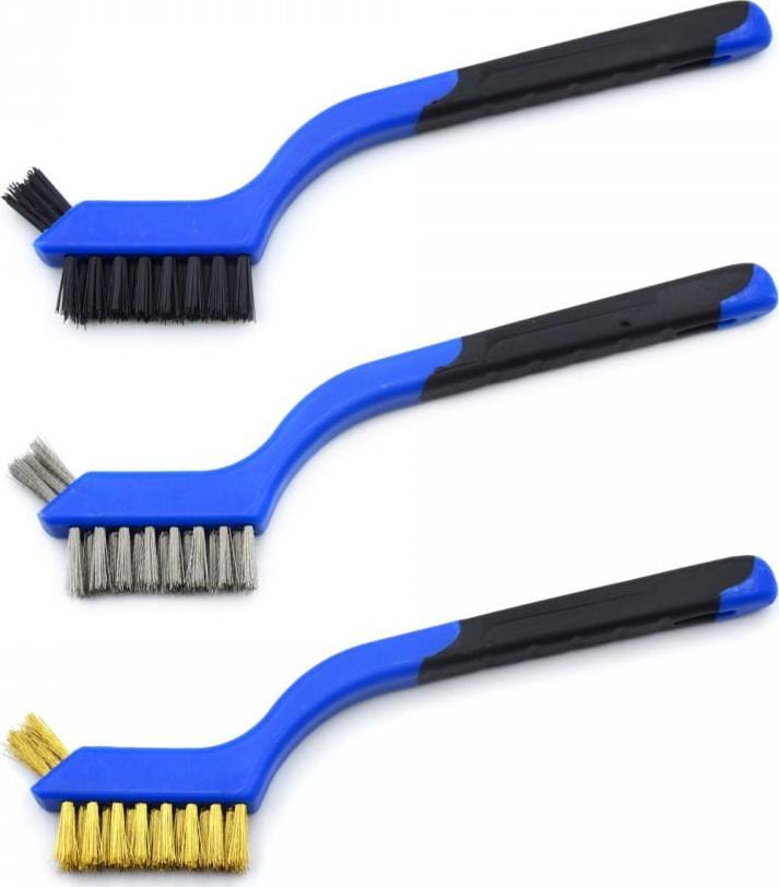 Geko KPL. SZCZOTEK DRUCIANYCH 180MM 3SZT. (120) G00646 GEKO