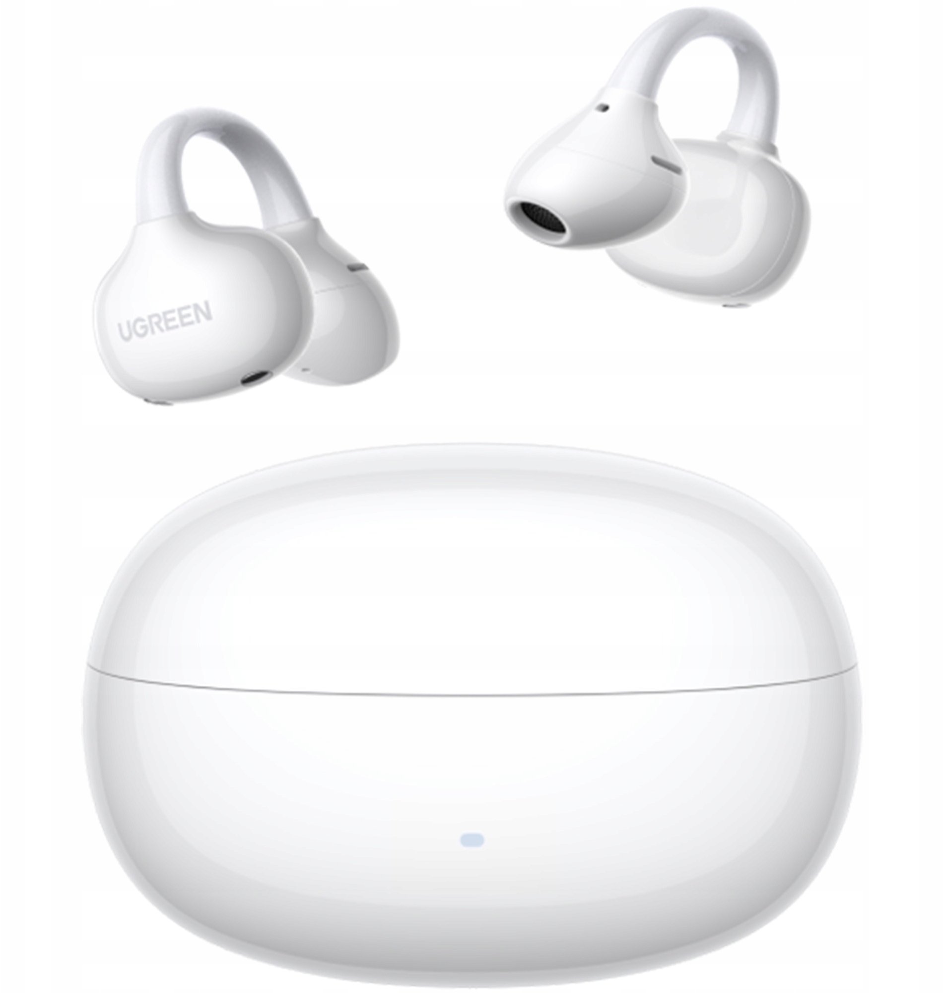 Słuchawki Ugreen Słuchawki dokanałowe WS218 ClipBuds LDAC (białe)